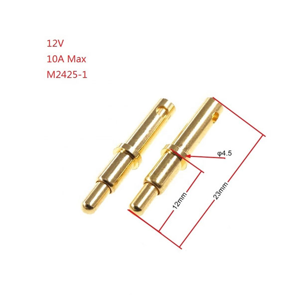 Wire Mount High Power 10 AMP DC Battery Connector 4.5x23