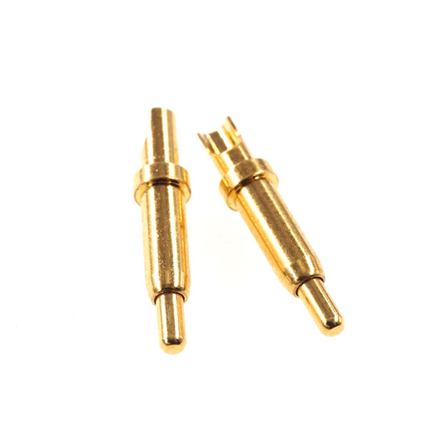 Spring loaded gold plated 3.0x14.5mm