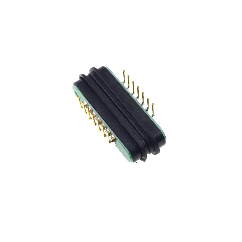 Spring Loaded Header Male Female 2 3 4 5 6 7 8 9  Pins Right Angle Through Hole 90 Degree 5A 12V DC Waterproof Pad Magnetic Pogo Pin