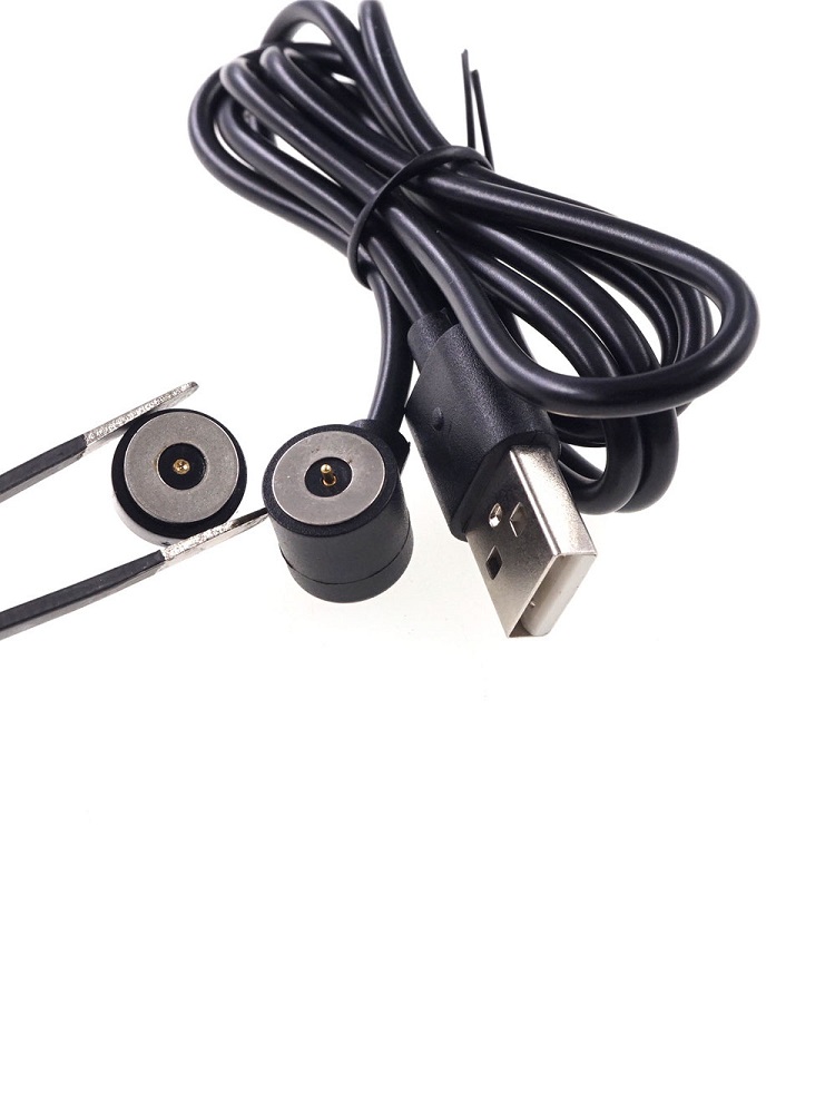10.0 MM Magnetic DC Smart Water Cup Charging Magnet Connector 2A High Current Strong Force LED Light Power Socket