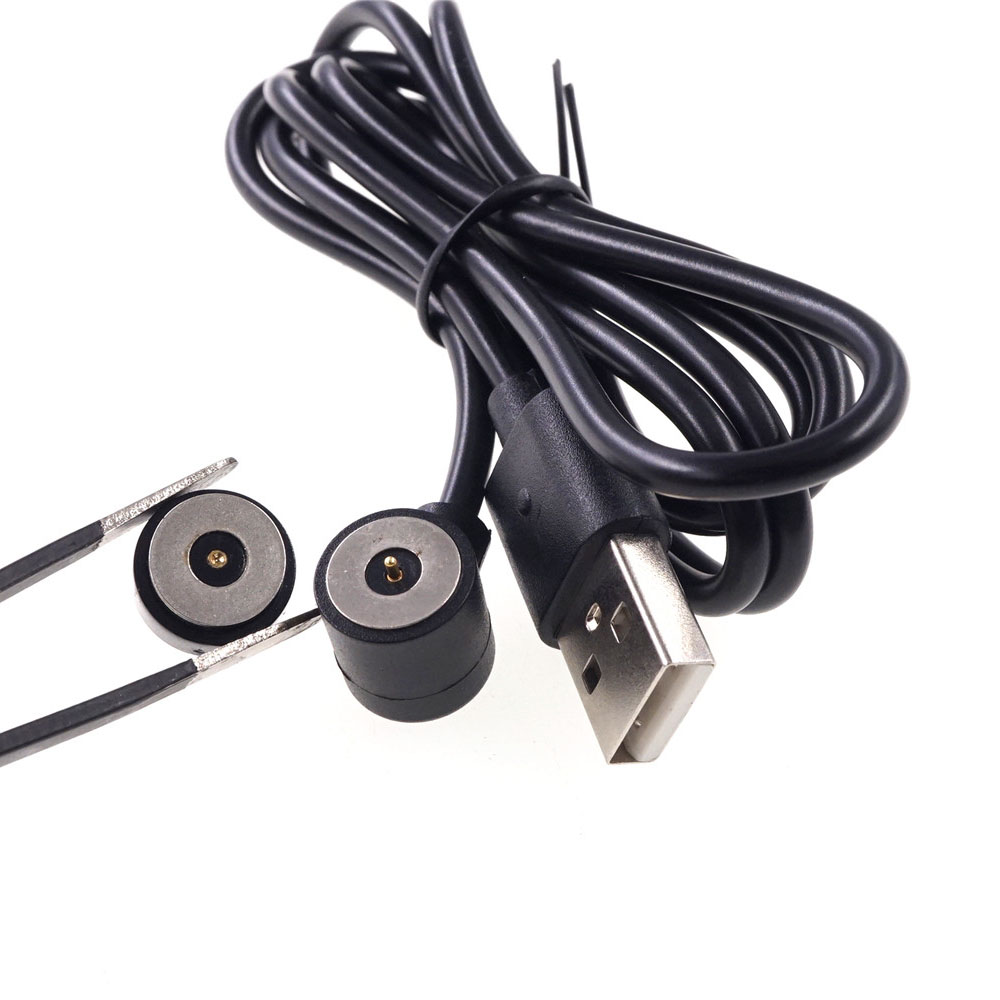 10.0 MM Magnetic DC Smart Water Cup Charging Magnet Connector 2A High Current Strong Force LED Light Power Socket