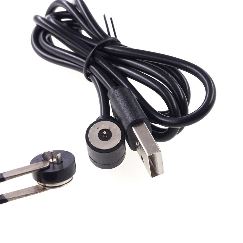 10.0 MM Magnetic DC Smart Water Cup Charging Magnet Connector 2A High Current Strong Force LED Light Power Socket