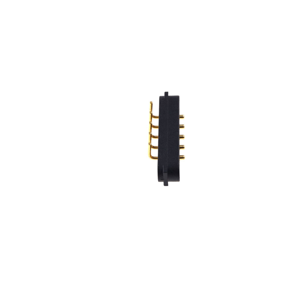 Spring Loaded Header Male Female 5 Pins 2.54 mm Grid Strip Straight Through Hole 180 Degree Right Angle Through Hole 90 Degree2A 36V DC Magnetic Pogo Pin