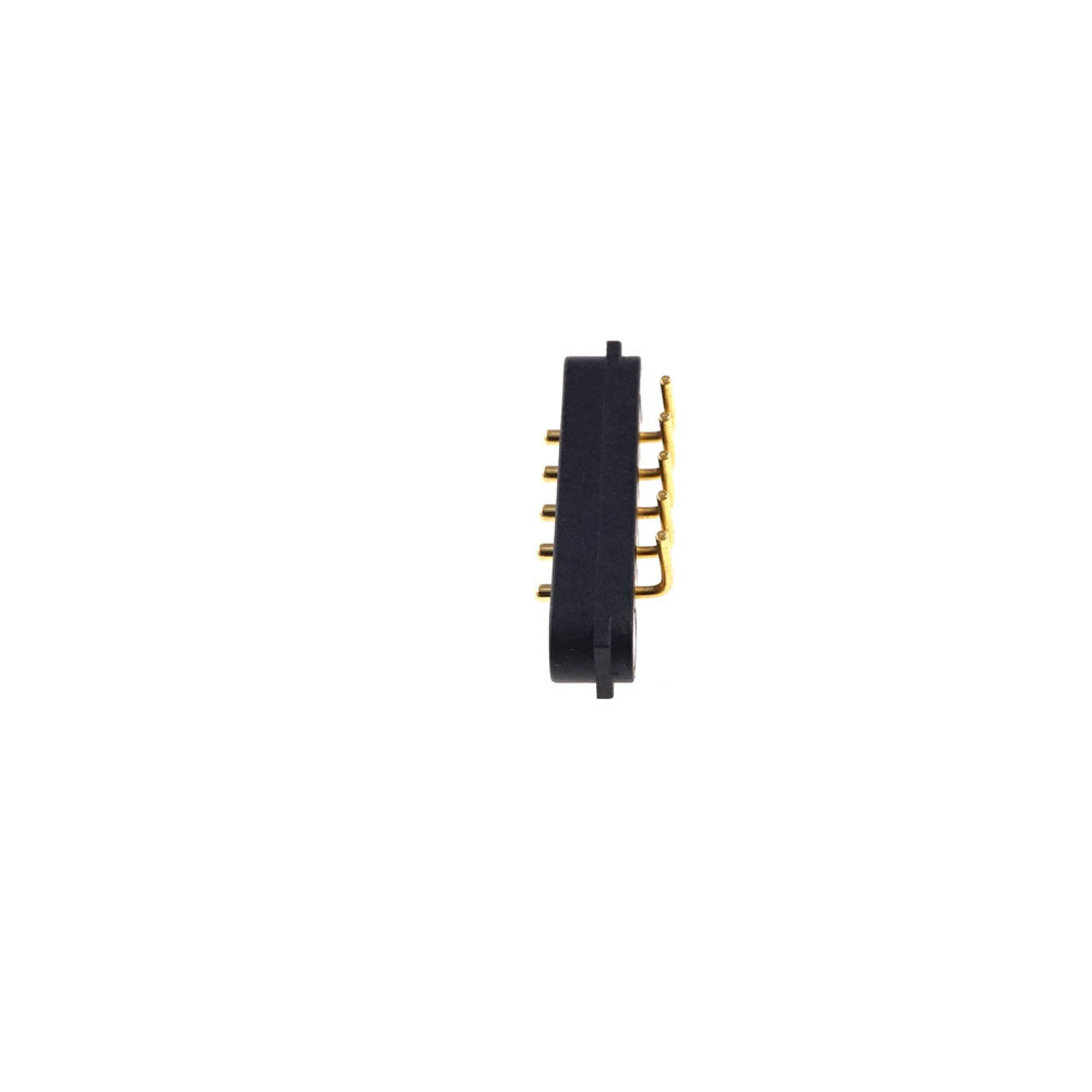 Spring Loaded Header Male Female 5 Pins 2.54 mm Grid Strip Straight Through Hole 180 Degree Right Angle Through Hole 90 Degree2A 36V DC Magnetic Pogo Pin