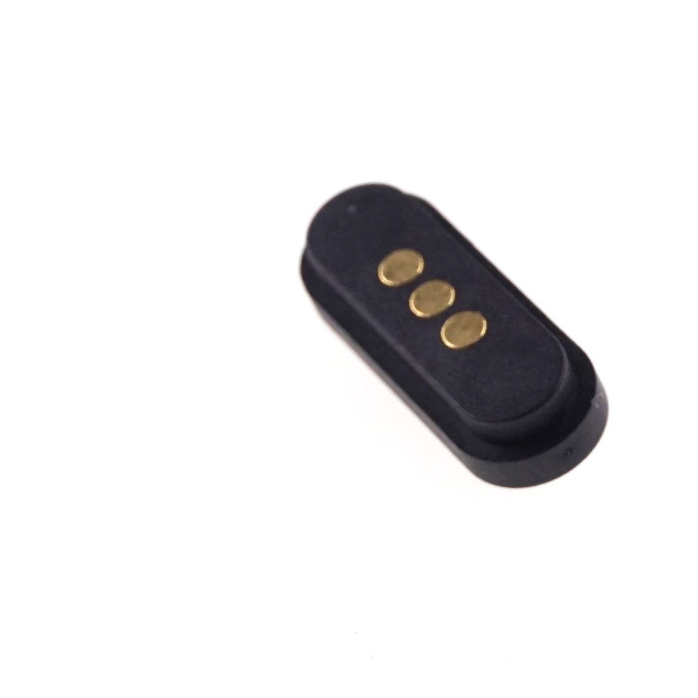 Wholesale Spring Magnet Pogo Pin Connector 3 Pins 2.3 mm Pitch Single row Male Female Header Probe Contact through Hole PCB
