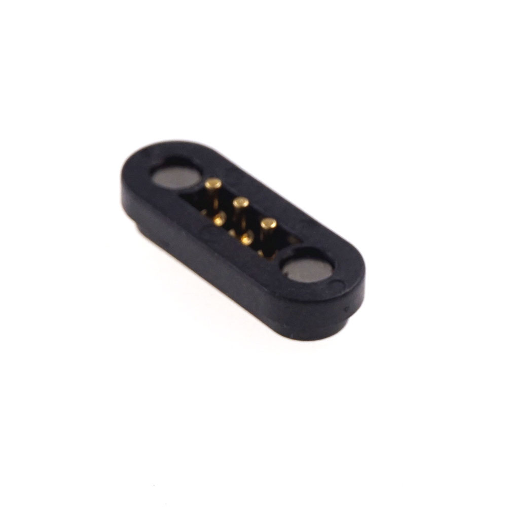 Wholesale Spring Magnet Pogo Pin Connector 3 Pins 2.3 mm Pitch Single row Male Female Header Probe Contact through Hole PCB