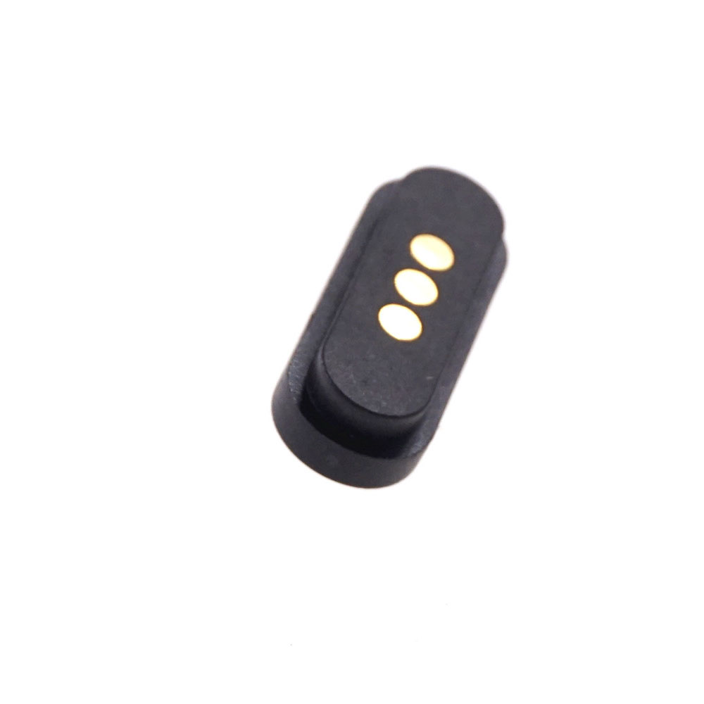 Wholesale Spring Magnet Pogo Pin Connector 3 Pins 2.3 mm Pitch Single row Male Female Header Probe Contact through Hole PCB