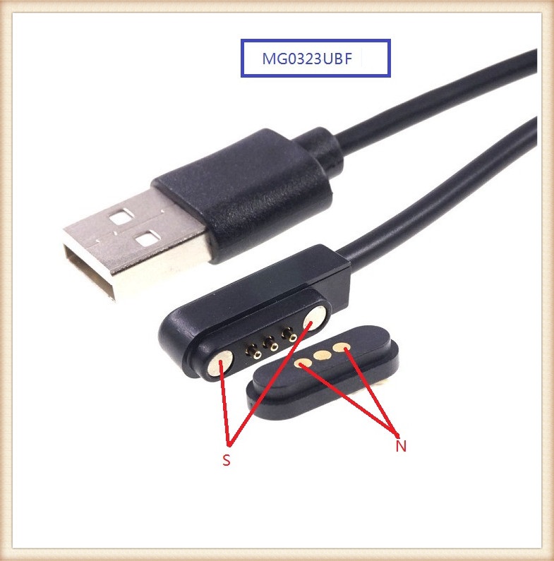 Spring Loaded Magnetic Pogo Pin 3 Positon 2.3 MM Pitch Vertical Single Row Through Holes Solder Male Female Probe Contact