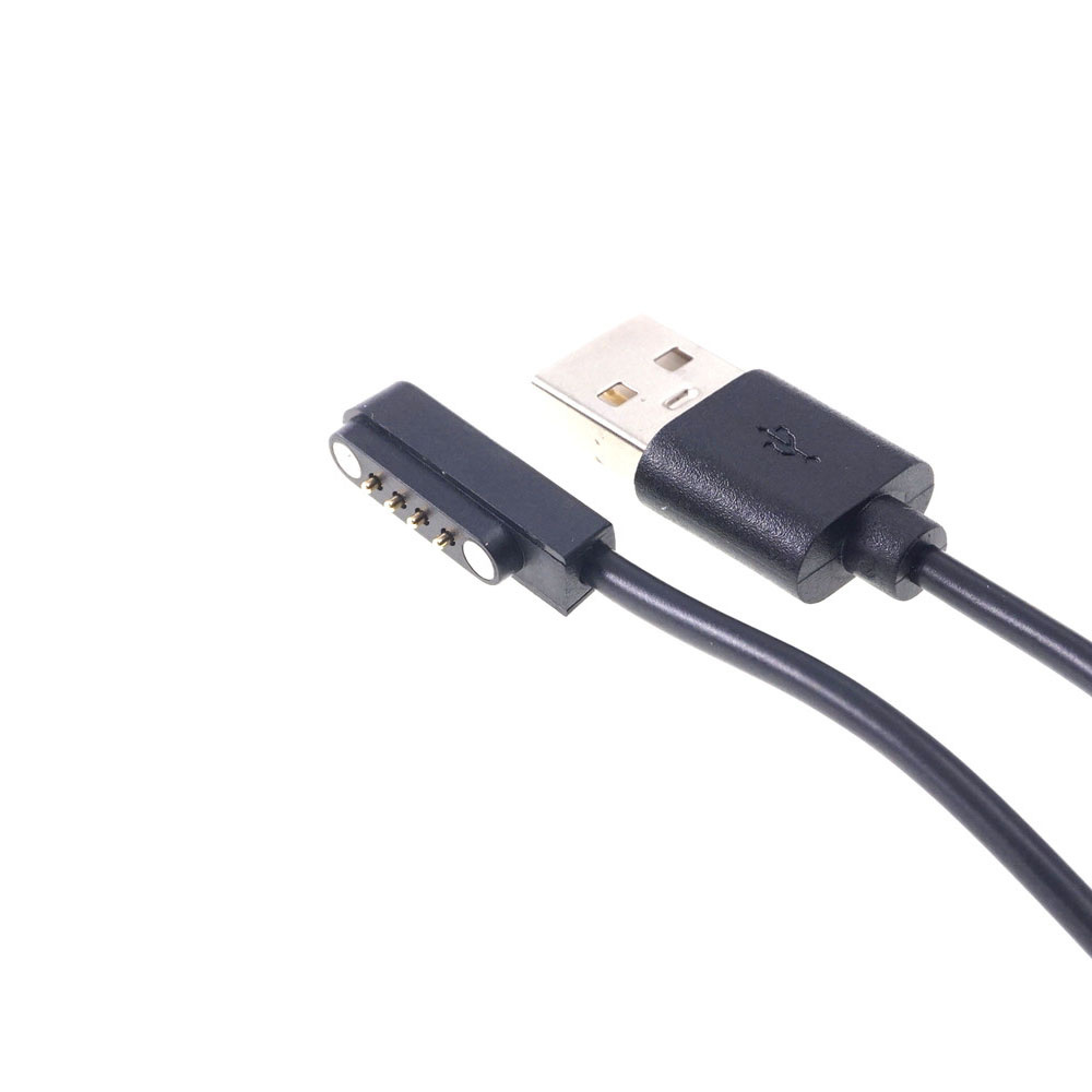 RTLECS USB Charging Cable Male Female SpringLoaded Pin