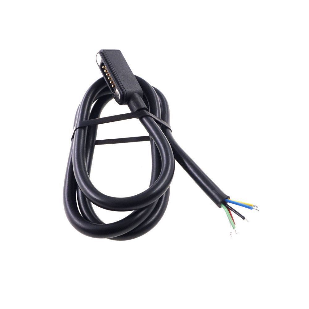 Magnetic Connector 5  6 Pole Cable Wires Male Female 2.2 MM Grid THT 3A Spring Loaded Pogo Pin Waterproof Pad