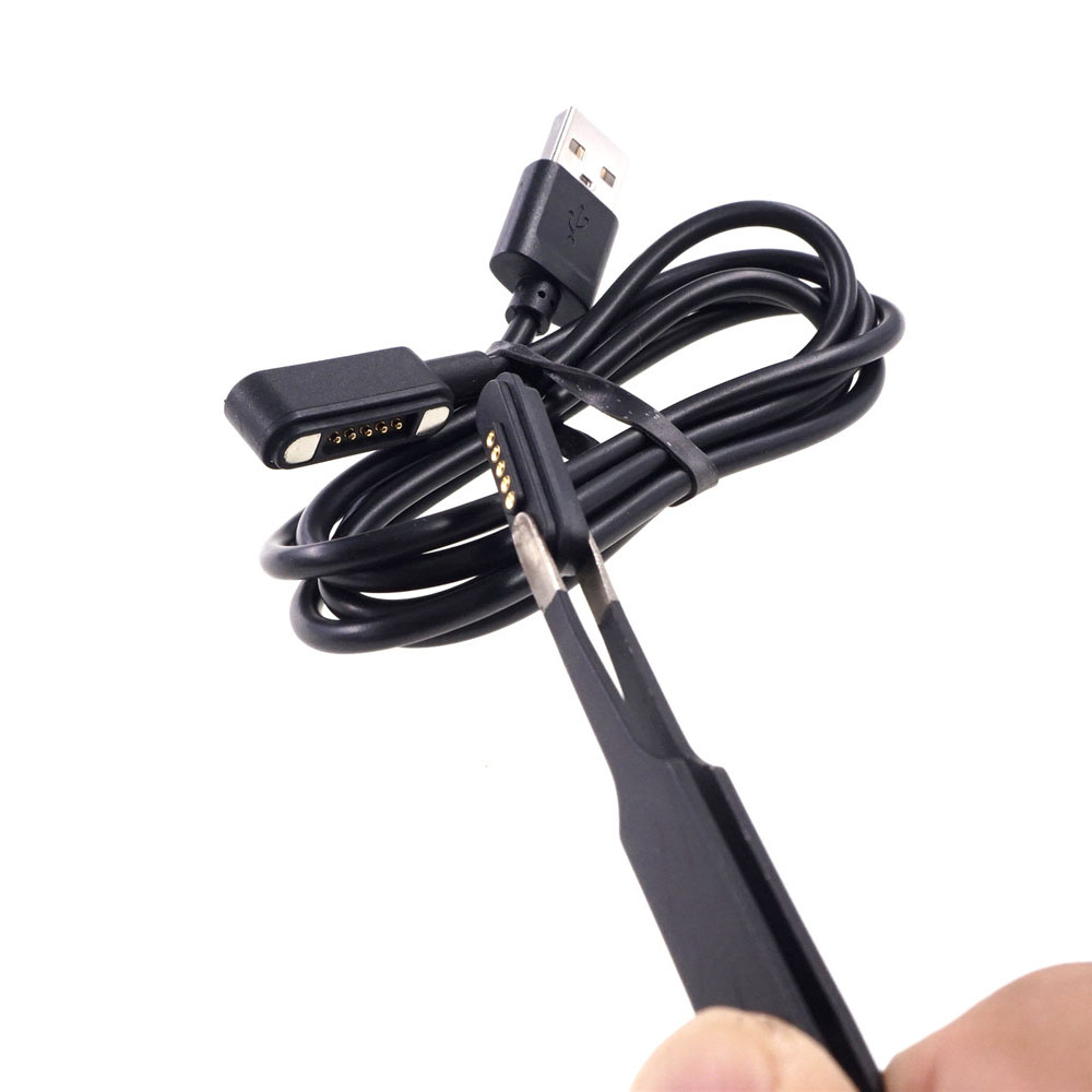 Magnetic Connector 5  6 Pole Cable Wires Male Female 2.2 MM Grid THT 3A Spring Loaded Pogo Pin Waterproof Pad