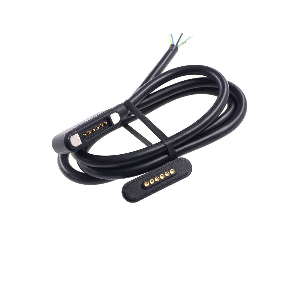 Magnetic Connector 5  6 Pole Cable Wires Male Female 2.2 MM Grid THT 3A Spring Loaded Pogo Pin Waterproof Pad