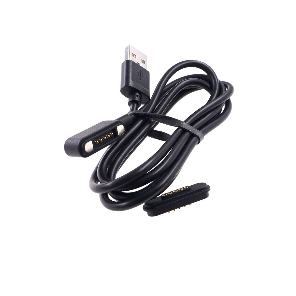 Magnetic Connector 5  6 Pole Cable Wires Male Female 2.2 MM Grid THT 3A Spring Loaded Pogo Pin Waterproof Pad