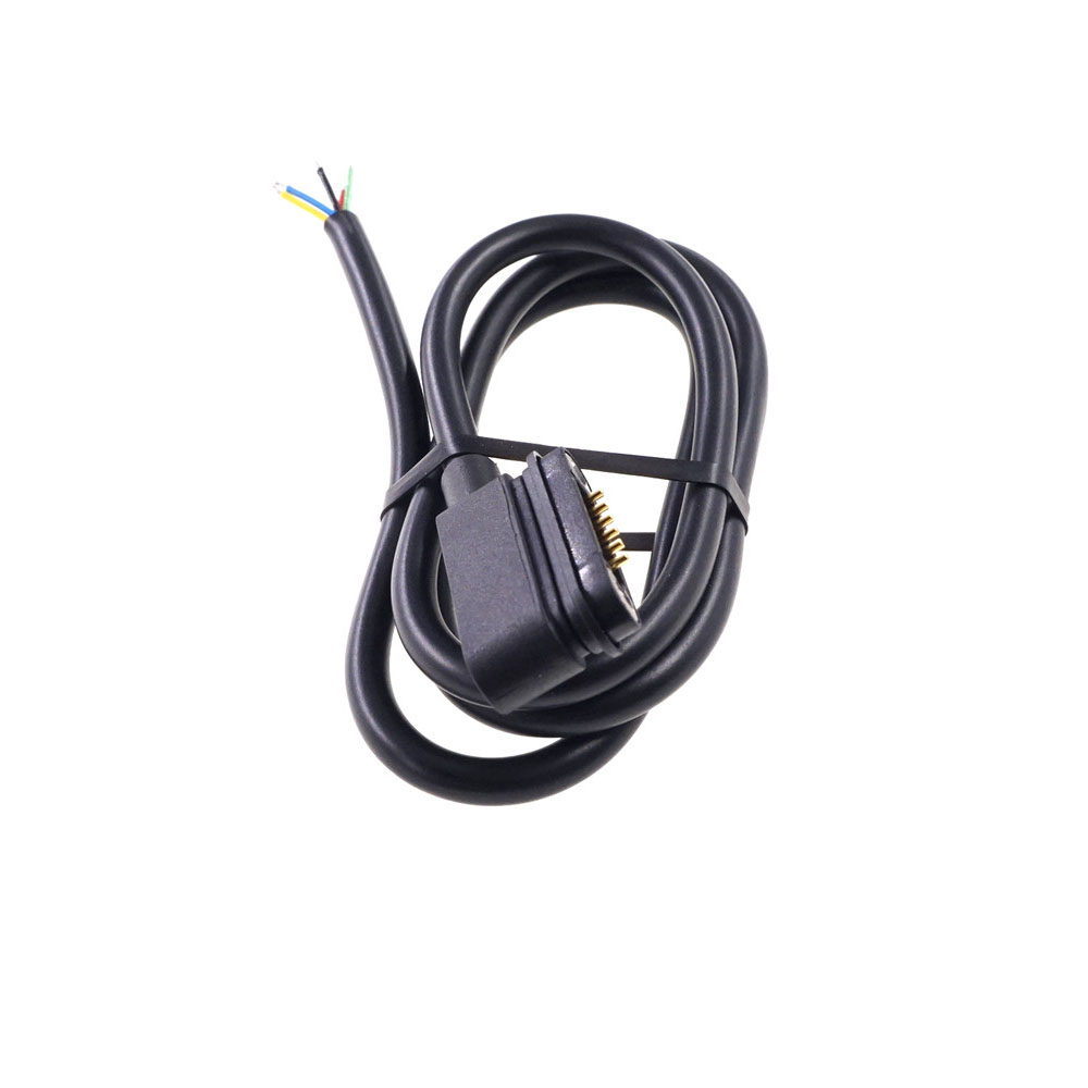 Magnetic Connector 5  6 Pole Cable Wires Male Female 2.2 MM Grid THT 3A Spring Loaded Pogo Pin Waterproof Pad