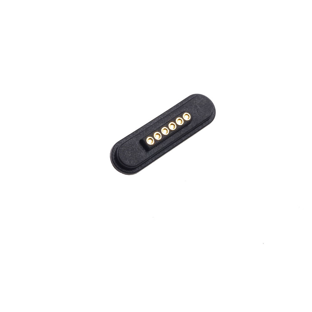 Magnetic Connector 5  6 Pole Cable Wires Male Female 2.2 MM Grid THT 3A Spring Loaded Pogo Pin Waterproof Pad