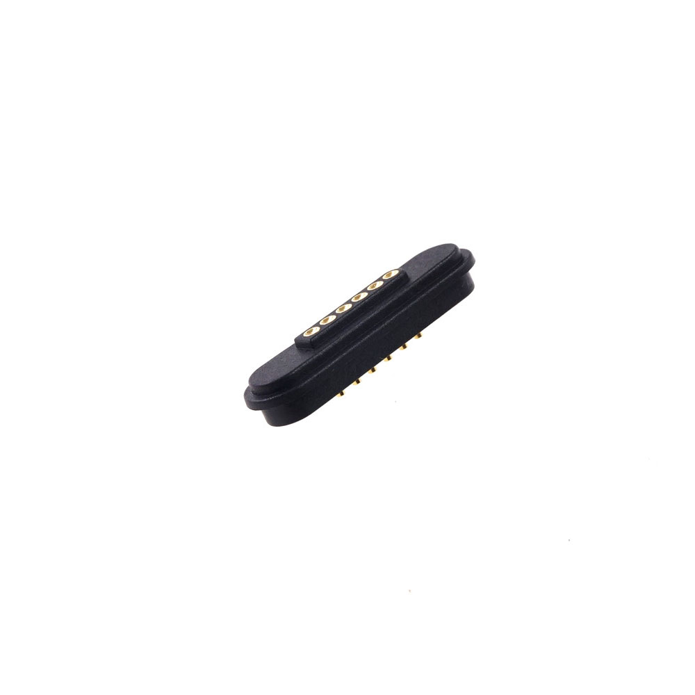 Magnetic Connector 5  6 Pole Cable Wires Male Female 2.2 MM Grid THT 3A Spring Loaded Pogo Pin Waterproof Pad