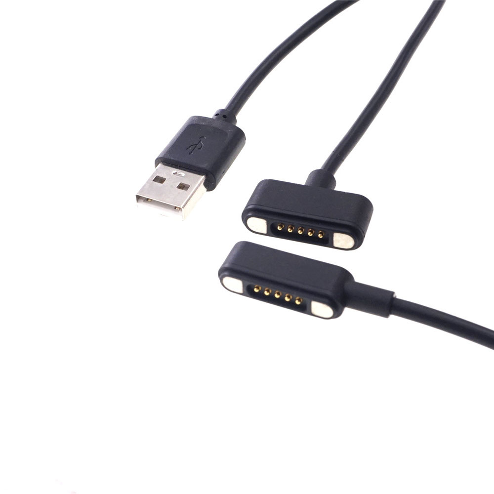 Connector 5 Pole USB Cable Wires Male Female 2.2 MM Grid THT