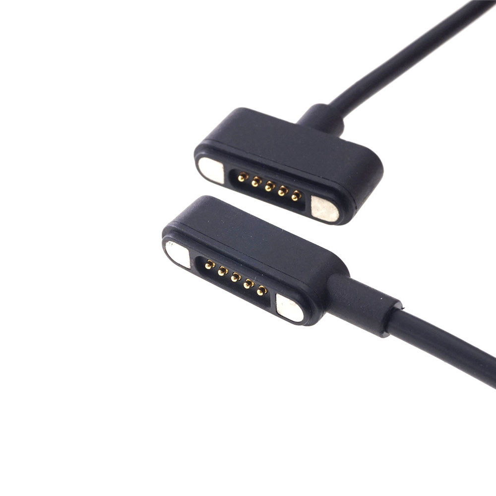 Connector 5 Pole USB Cable Wires Male Female 2.2 MM Grid THT