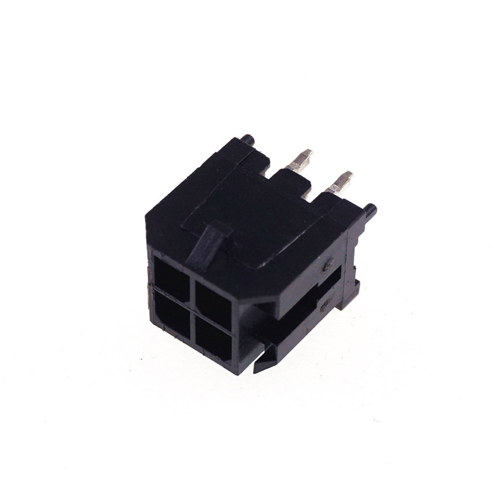 3.0 MM Wafer Micro-Fit 3.0 PCB Male Header Connector Straight 2 4 6 8 10 12 14 16 18 20 22 24 Pin Board Solder 43045