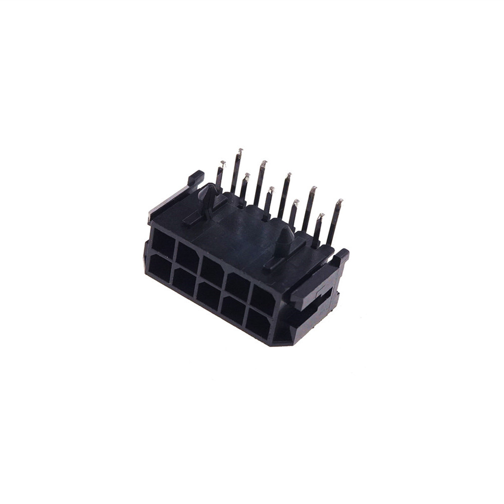 Wafer Micro-Fit 3.0 Connector PCB Male Header Right Angle 2 4 6 8 10 12 14 16 18 20 22 24 Pin Board Solder 43045