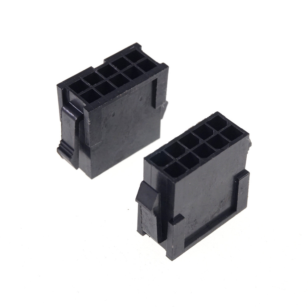 3.0mm Micro-Fit 3.0 Connector Plug Housing 2 Pin 4 6 8 10 12 14 16 18 20 22 24 P Dual Panel Mount Ears Cross Molex 43020