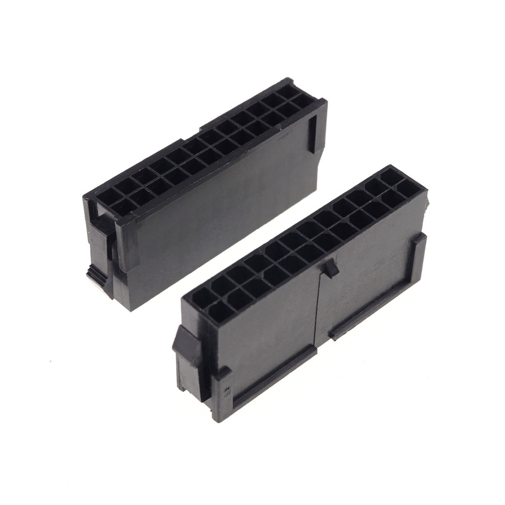 3.0mm Micro-Fit 3.0 Connector Plug Housing 2 Pin 4 6 8 10 12 14 16 18 20 22 24 P Dual Panel Mount Ears Cross Molex 43020