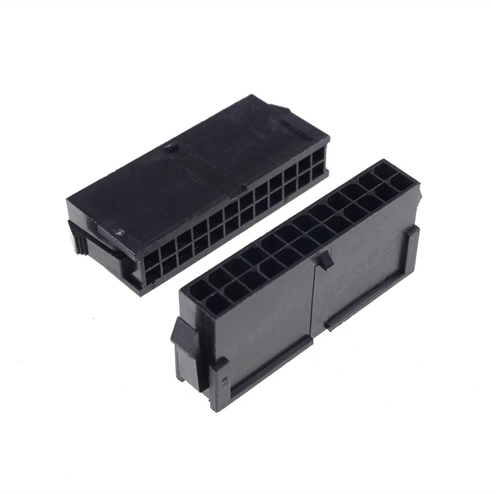 3.0mm Micro-Fit 3.0 Connector Plug Housing 2 Pin 4 6 8 10 12 14 16 18 20 22 24 P Dual Panel Mount Ears Cross Molex 43020