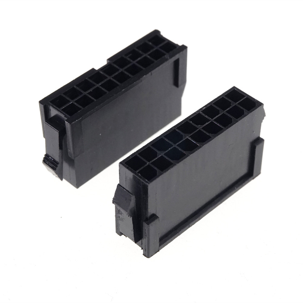 3.0mm Micro-Fit 3.0 Connector Plug Housing 2 Pin 4 6 8 10 12 14 16 18 20 22 24 P Dual Panel Mount Ears Cross Molex 43020