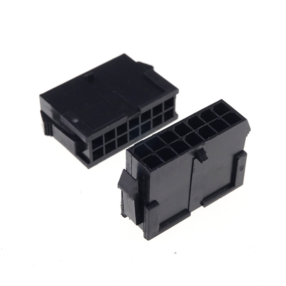 3.0mm Micro-Fit 3.0 Connector Plug Housing 2 Pin 4 6 8 10 12 14 16 18 20 22 24 P Dual Panel Mount Ears Cross Molex 43020