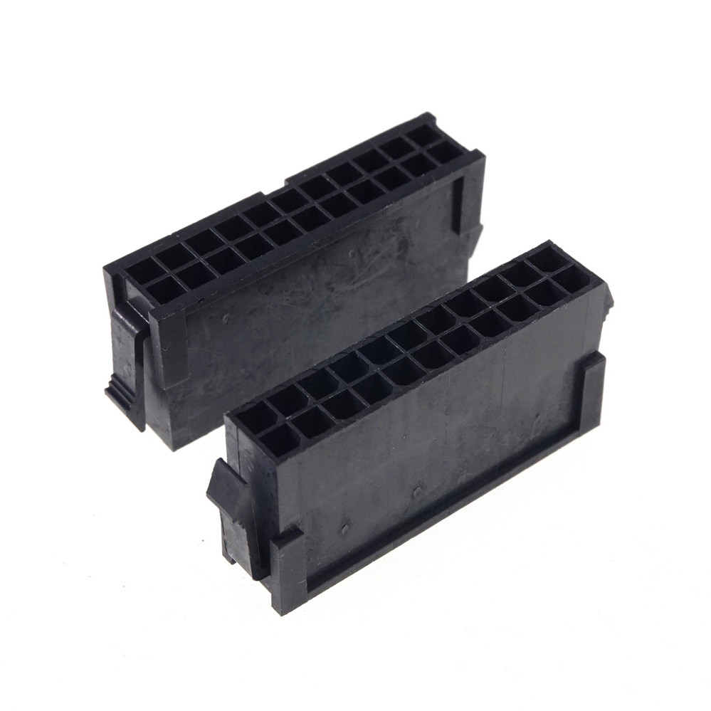 3.0mm Micro-Fit 3.0 Connector Plug Housing 2 Pin 4 6 8 10 12 14 16 18 20 22 24 P Dual Panel Mount Ears Cross Molex 43020