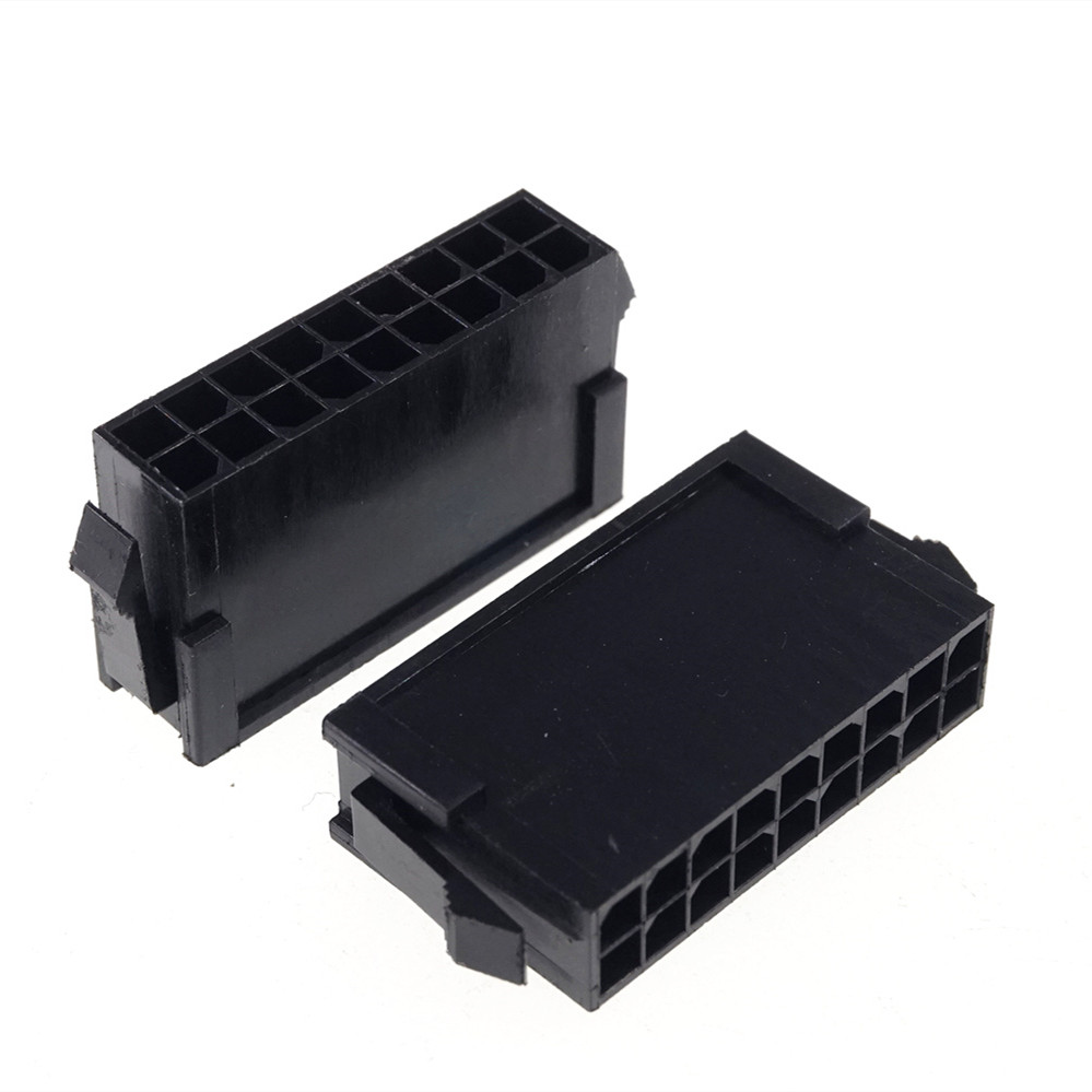 3.0mm Micro-Fit 3.0 Connector Plug Housing 2 Pin 4 6 8 10 12 14 16 18 20 22 24 P Dual Panel Mount Ears Cross Molex 43020