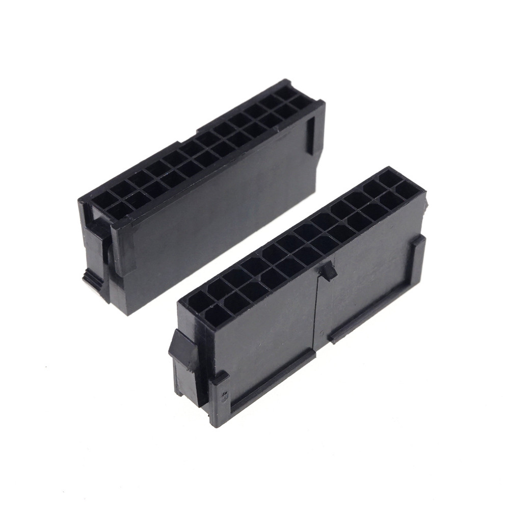 3.0mm Micro-Fit 3.0 Connector Plug Housing 2 Pin 4 6 8 10 12 14 16 18 20 22 24 P Dual Panel Mount Ears Cross Molex 43020