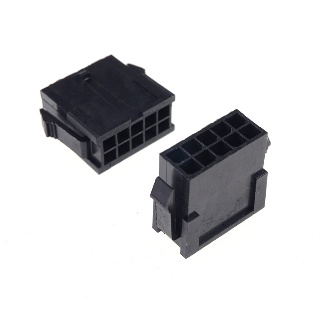 3.0mm Micro-Fit 3.0 Connector Plug Housing 2 Pin 4 6 8 10 12 14 16 18 20 22 24 P Dual Panel Mount Ears Cross Molex 43020