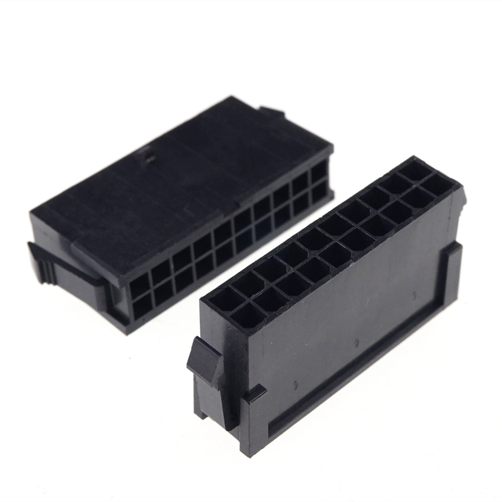 3.0mm Micro-Fit 3.0 Connector Plug Housing 2 Pin 4 6 8 10 12 14 16 18 20 22 24 P Dual Panel Mount Ears Cross Molex 43020