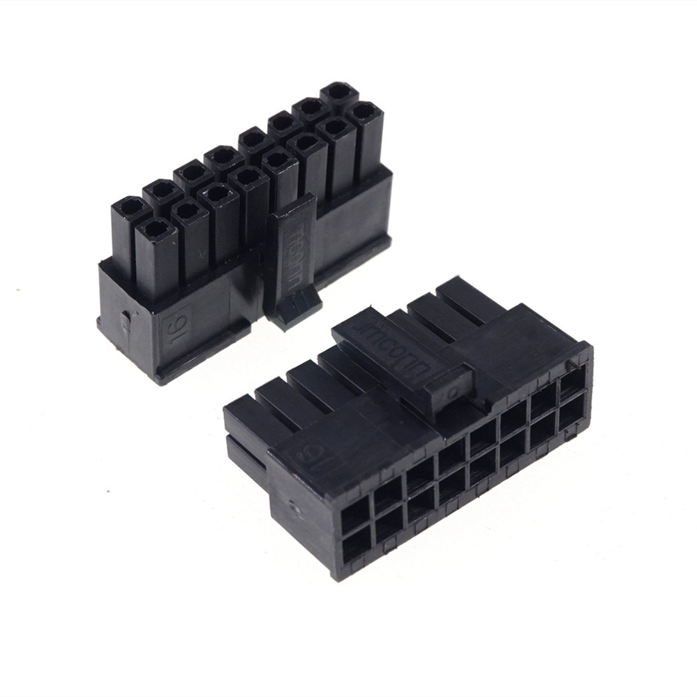 Micro-Fit 3.0 Connector Receptacle Housing 2 Pin 4 6 8 10 12 14 16 18 20 22 24 Circuits Male Shell Power Cross Molex 43025