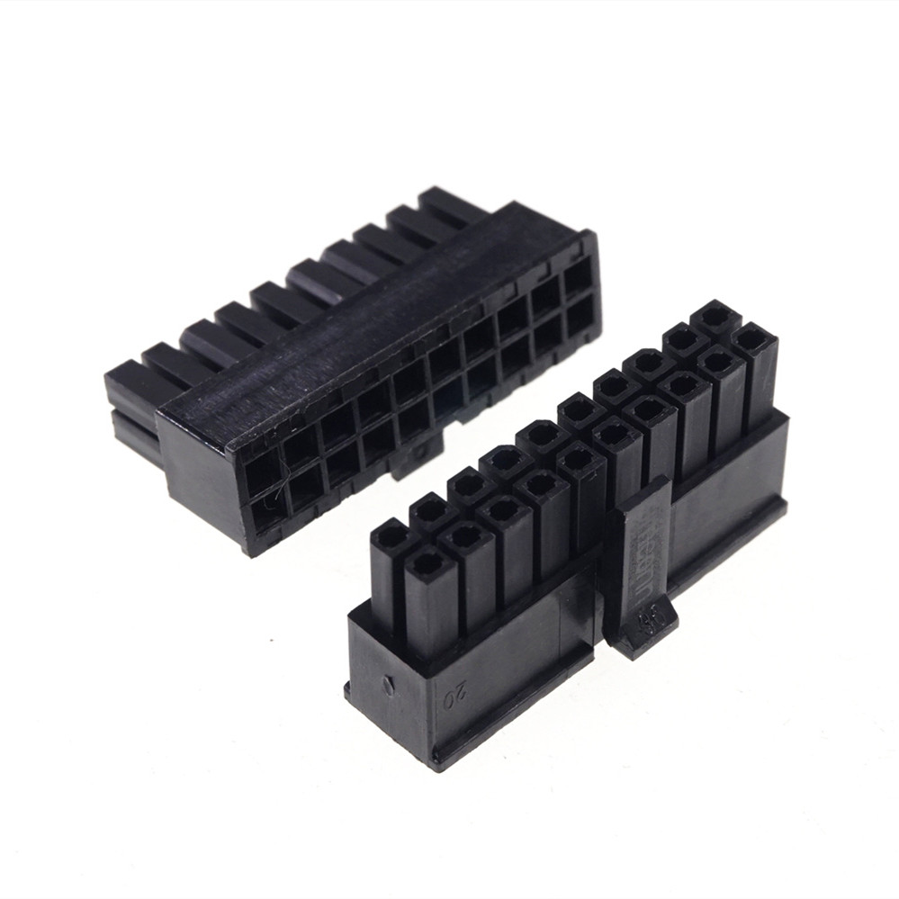 Micro-Fit 3.0 Connector Receptacle Housing 2 Pin 4 6 8 10 12 14 16 18 20 22 24 Circuits Male Shell Power Cross Molex 43025