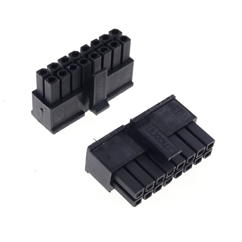 Micro-Fit 3.0 Connector Receptacle Housing 2 Pin 4 6 8 10 12 14 16 18 20 22 24 Circuits Male Shell Power Cross Molex 43025