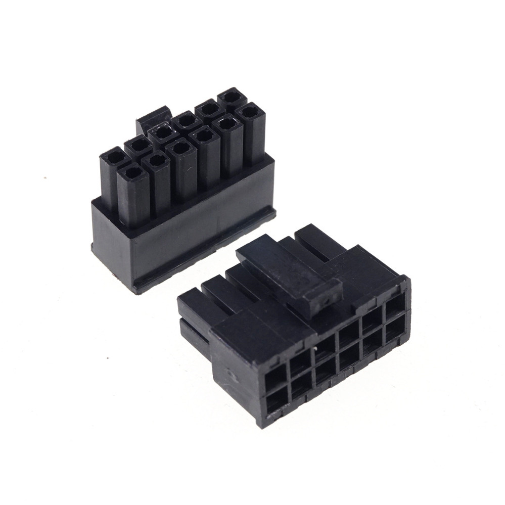 Micro-Fit 3.0 Connector Receptacle Housing 2 Pin 4 6 8 10 12 14 16 18 20 22 24 Circuits Male Shell Power Cross Molex 43025