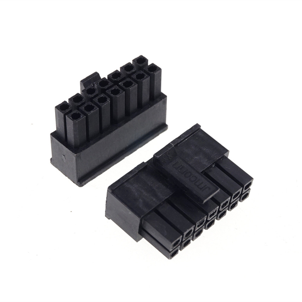 Micro-Fit 3.0 Connector Receptacle Housing 2 Pin 4 6 8 10 12 14 16 18 20 22 24 Circuits Male Shell Power Cross Molex 43025