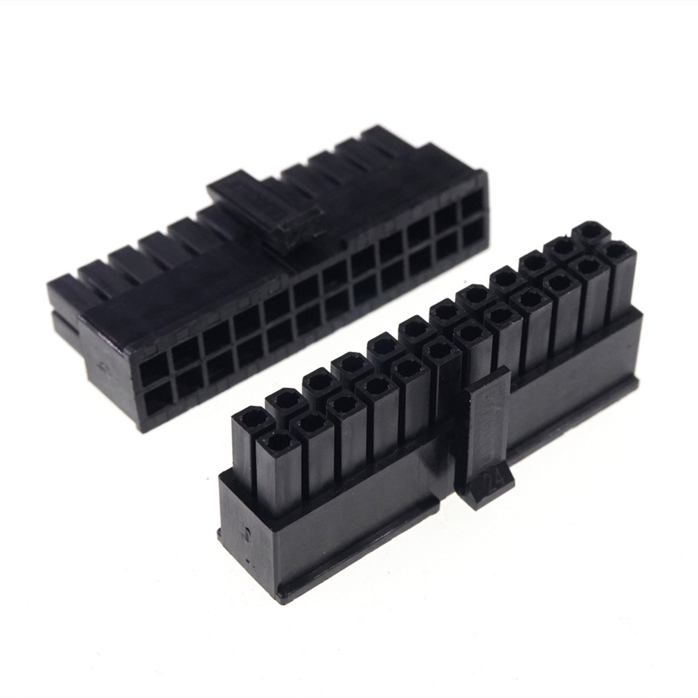 Micro-Fit 3.0 Connector Receptacle Housing 2 Pin 4 6 8 10 12 14 16 18 20 22 24 Circuits Male Shell Power Cross Molex 43025