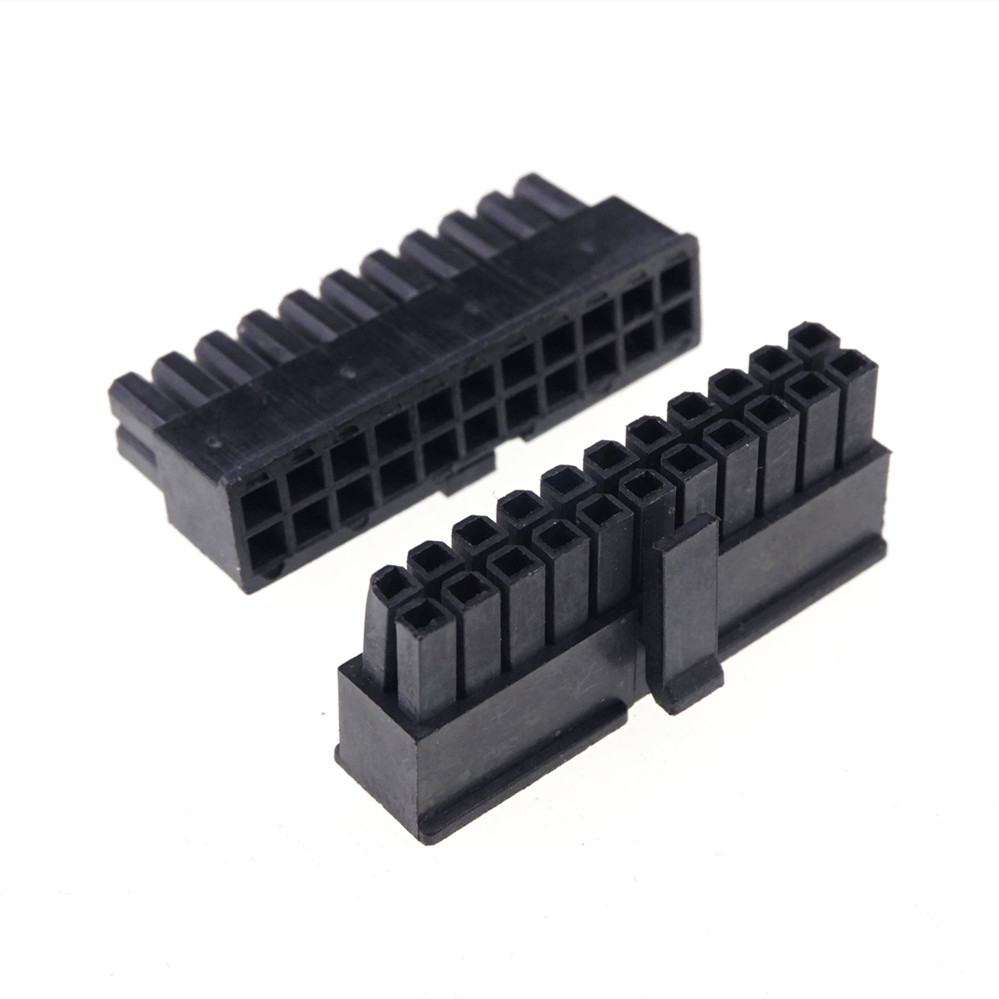 Micro-Fit 3.0 Connector Receptacle Housing 2 Pin 4 6 8 10 12 14 16 18 20 22 24 Circuits Male Shell Power Cross Molex 43025