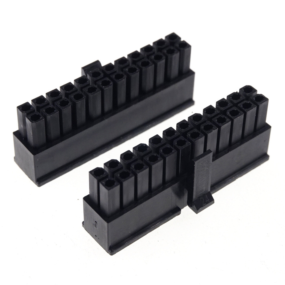 Micro-Fit 3.0 Connector Receptacle Housing 2 Pin 4 6 8 10 12 14 16 18 20 22 24 Circuits Male Shell Power Cross Molex 43025