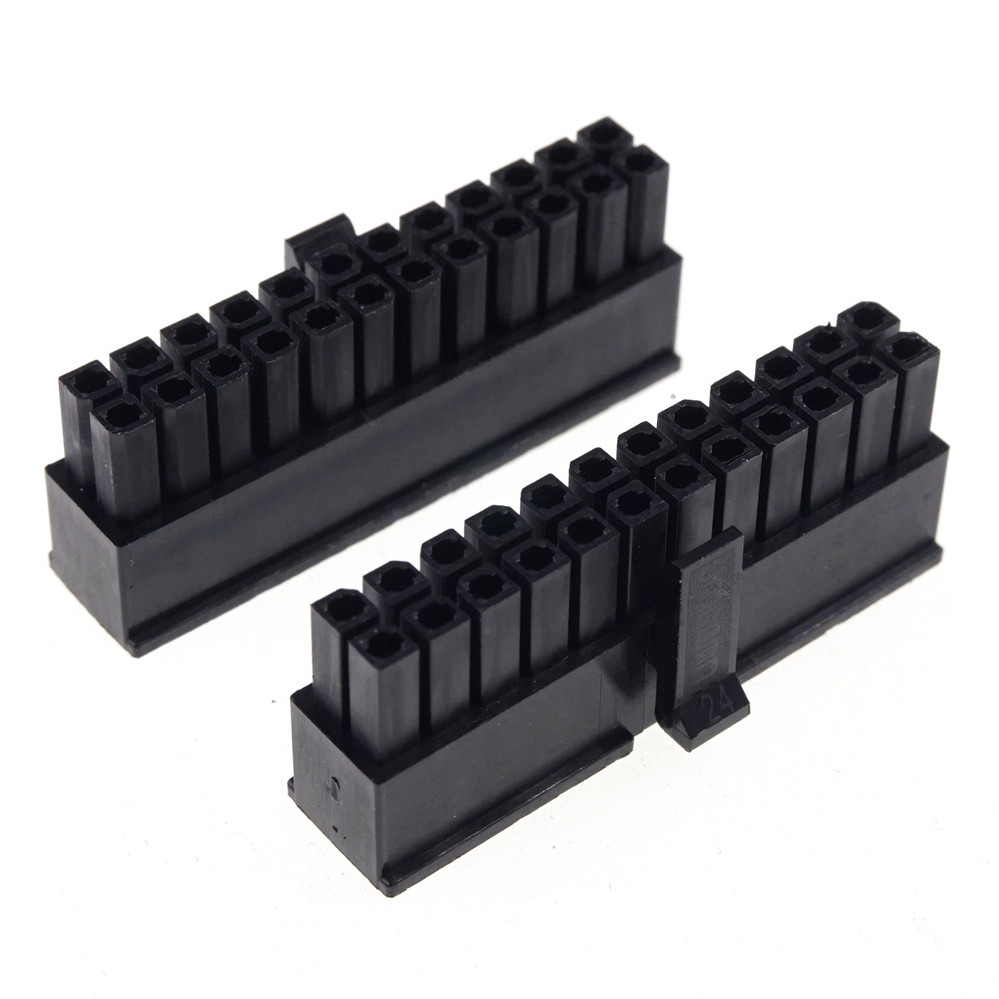 Micro-Fit 3.0 Connector Receptacle Housing 2 Pin 4 6 8 10 12 14 16 18 20 22 24 Circuits Male Shell Power Cross Molex 43025