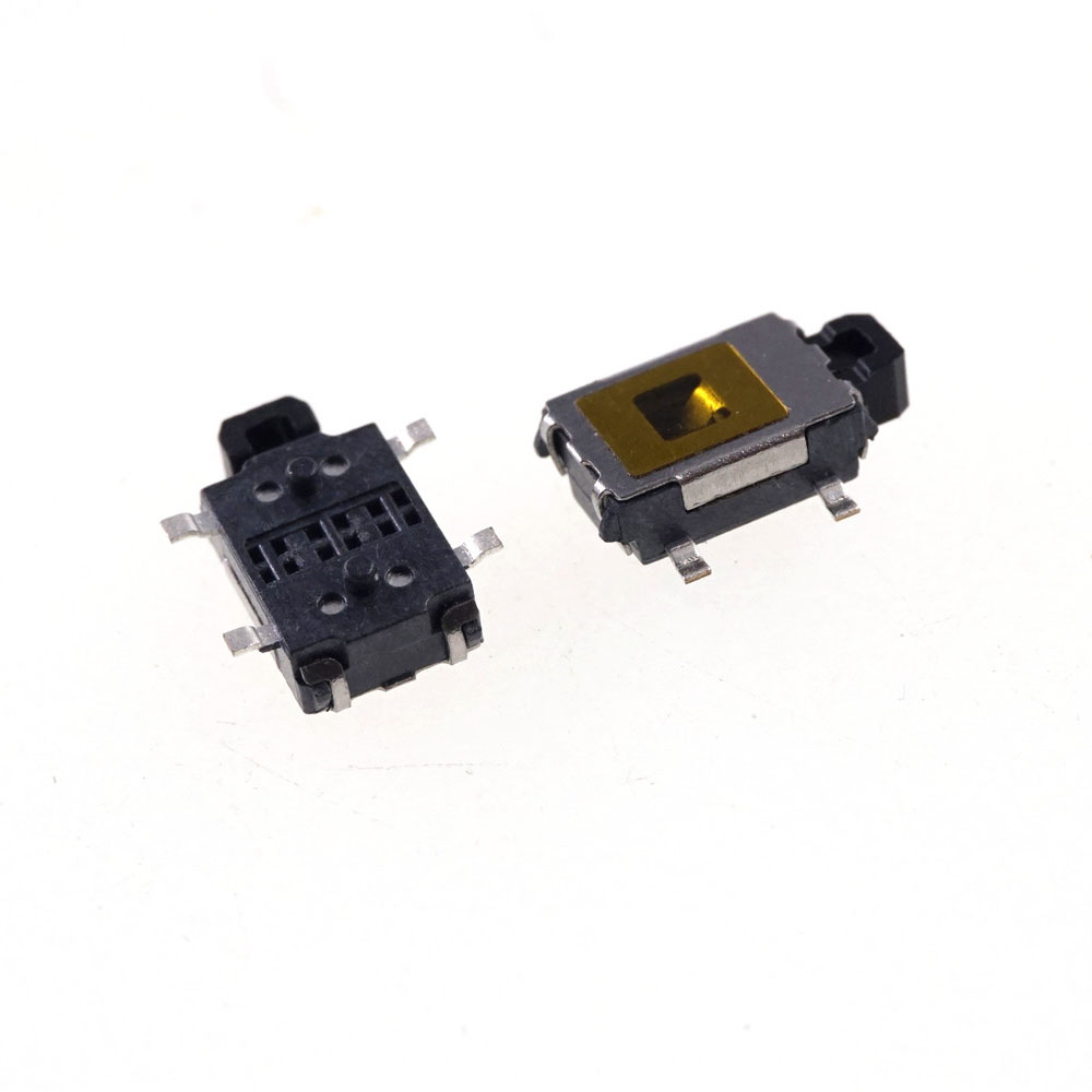 Tact Switch 6.1x4.0 Height 1.8 MM Light Touch Switch Horizontal SMD Snap Action Push-On SPST Side Cross EVQPSM02K