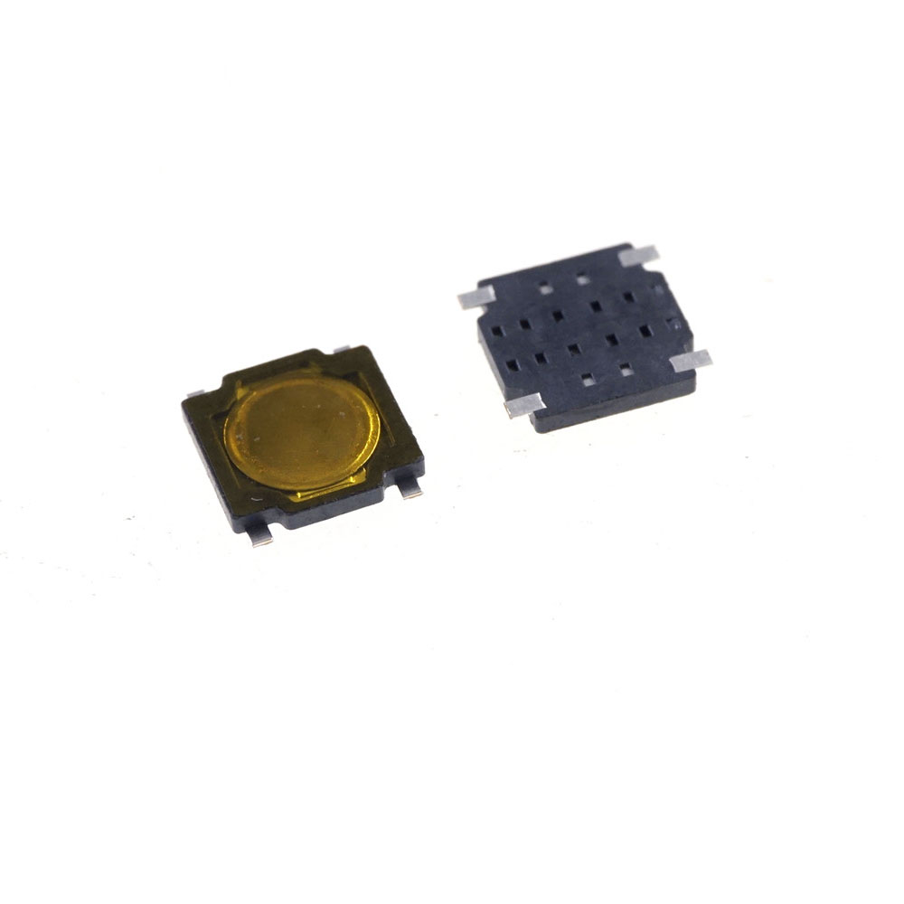 Cut Tape 4.5x4.5x0.55 mm Tactile Switch SPST-NO Tact Switch Surface Mount Height SMT Reflow Solder Snap Dome Low Profile