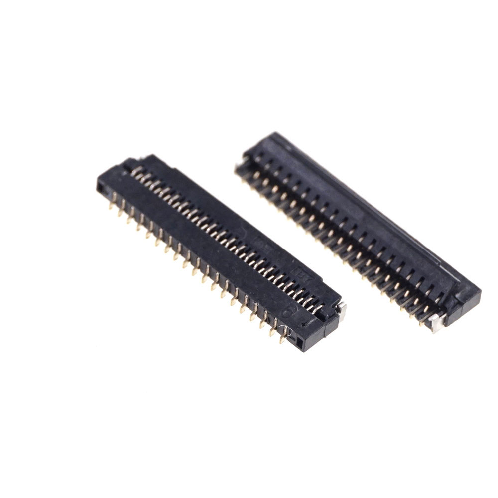 SMD Low Profile FPC FFC Connector 0.3 MM 39 Pin Double Sided Leads solder PCB Cross FH26-39S-0.3SHW Receptacle Horizontal