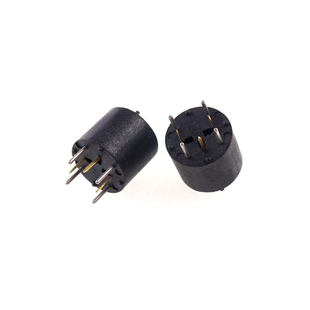 Burn In Socket 3 Position TO-18 Burn-in Socket 3 Pin Gold Plated TO-18 Diode Transistor Aging Test Pin Circle 612