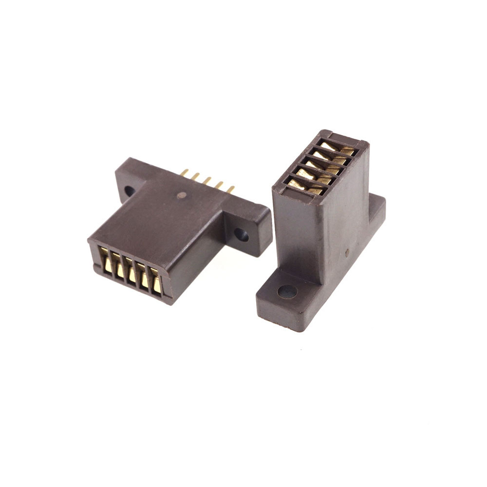 Burn In Socket 2.54 mm Pitch 5 Pin Gold plating Test connector for TO-220 Transistor Integrated Circuit Through Holes PCB