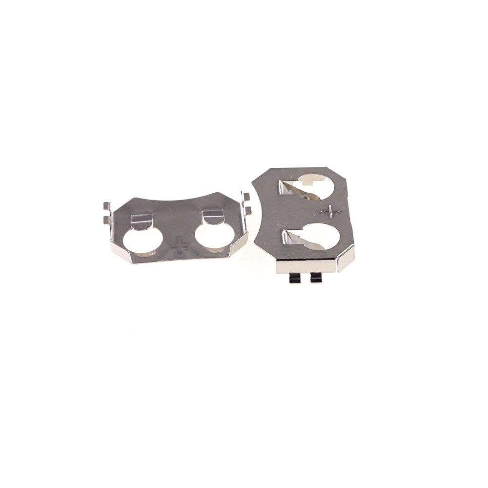 CR2032 2032 SMD Tab 20MM Battery Button Cell Holder Coin Cell Retainer Surface Mount PCB Connectors Cross BK-912