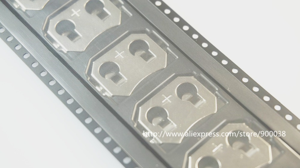 CR2032 2032 SMD Tab 20MM Battery Button Cell Holder Coin Cell Retainer Surface Mount PCB Connectors Cross BK-912